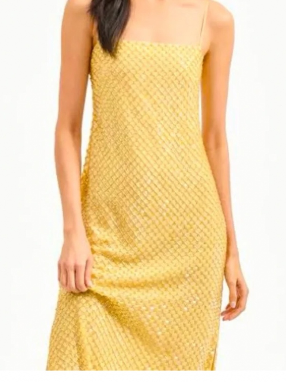 Veronica Beard Petra Chamomile Beaded Dress - Picture 2 of 5